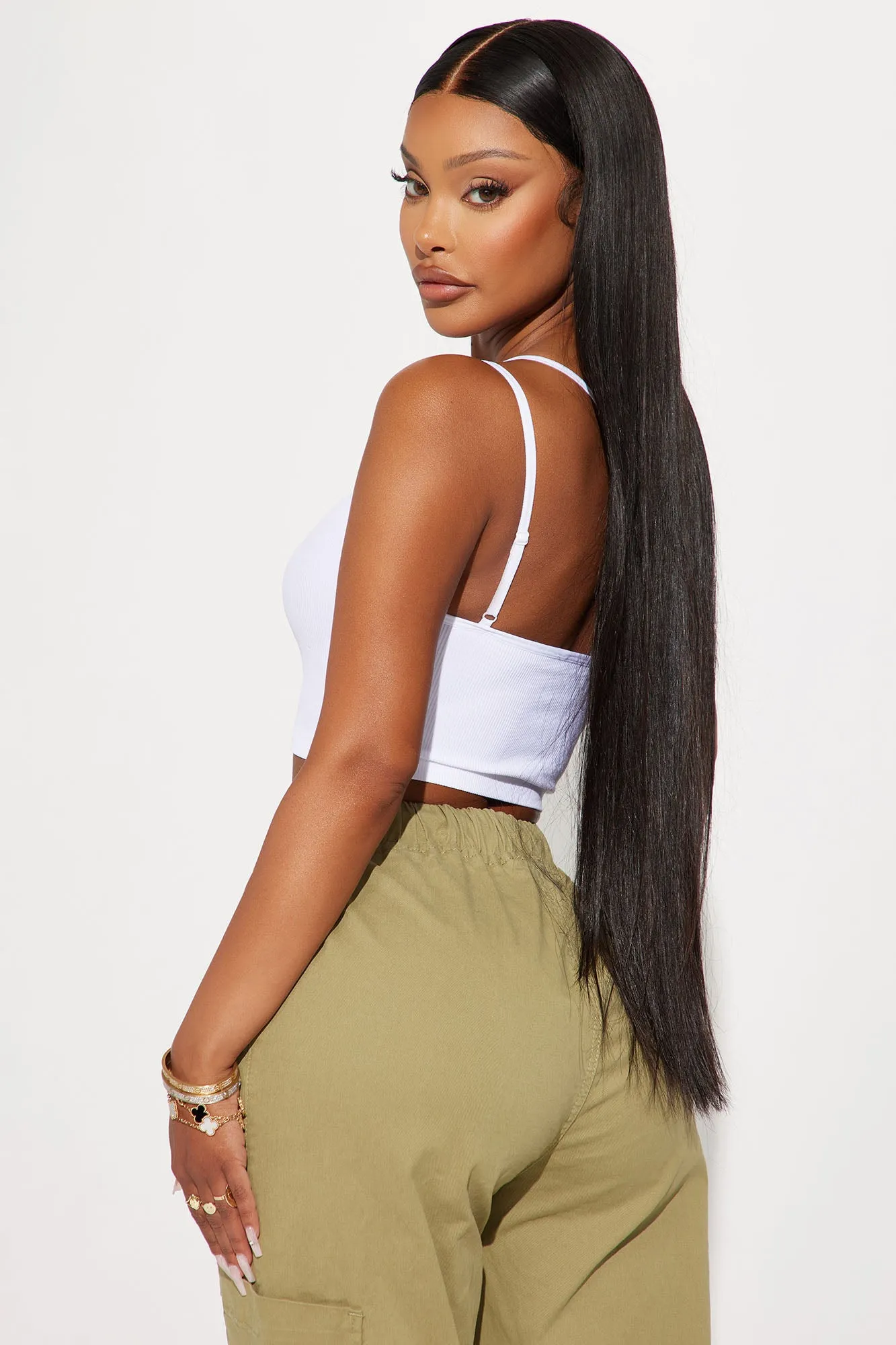 Always In My Views One Shoulder Top - White