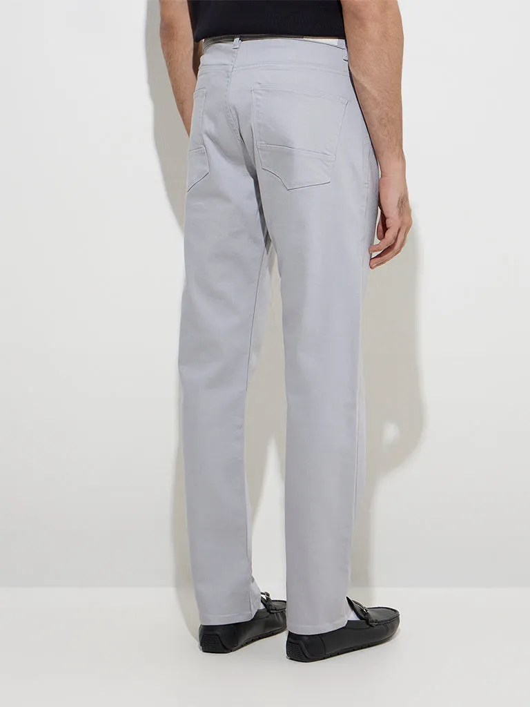 Ascot Grey Relaxed - Fit Mid - Rise Jeans