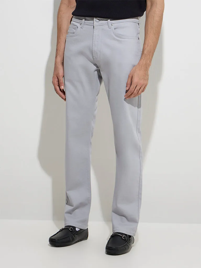 Ascot Grey Relaxed - Fit Mid - Rise Jeans
