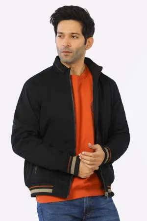 Black Reversible Men's Jacket