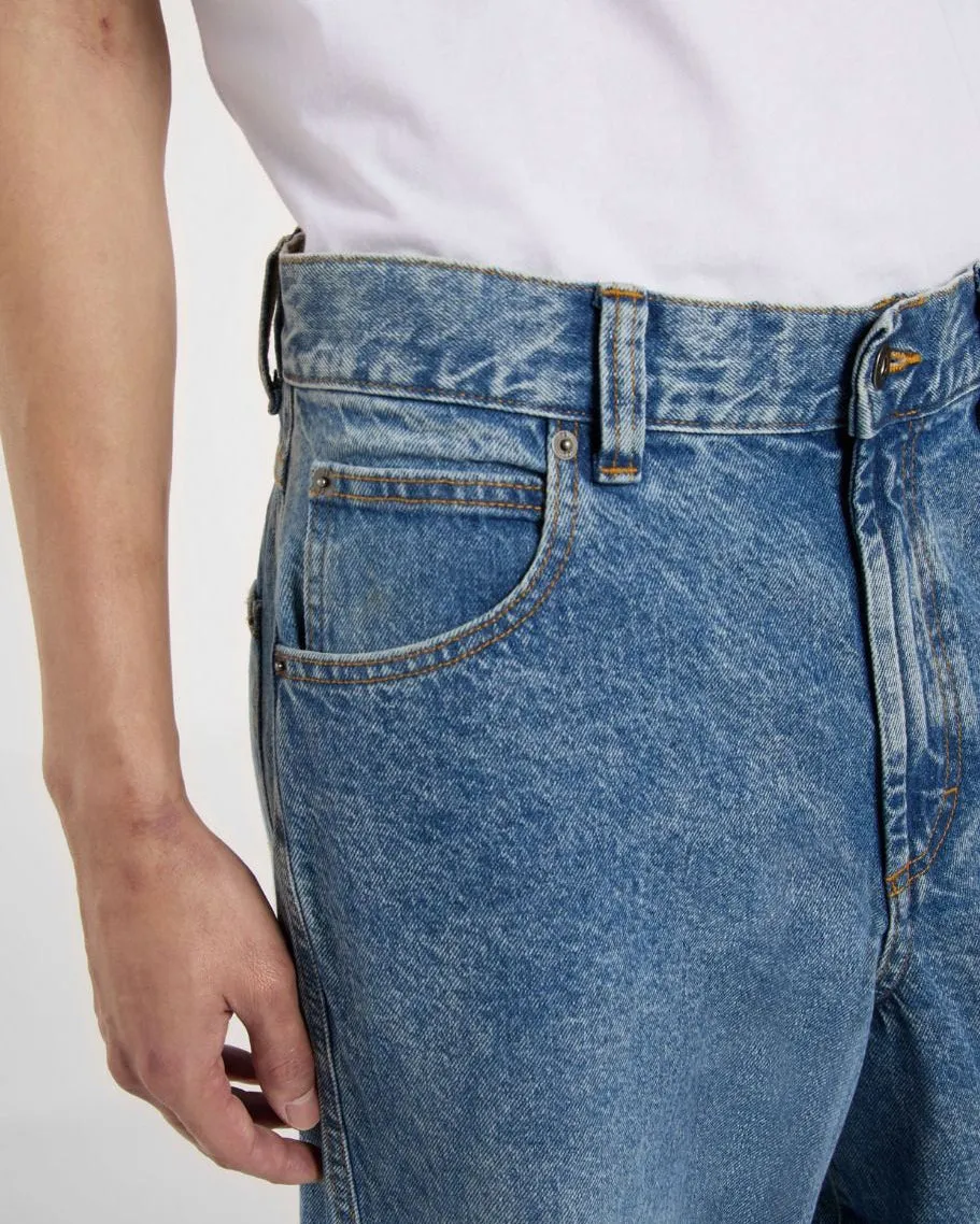 Dickies Loose Wave Baggy Fit Mens Jeans - Rinsed Blue Fade