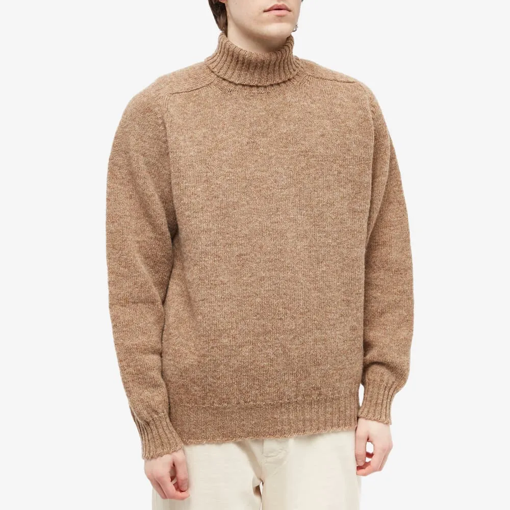 Jamieson's of Shetland Roll Neck Knit Jumper