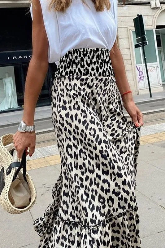 Loving The Season Black Tiered Skirt