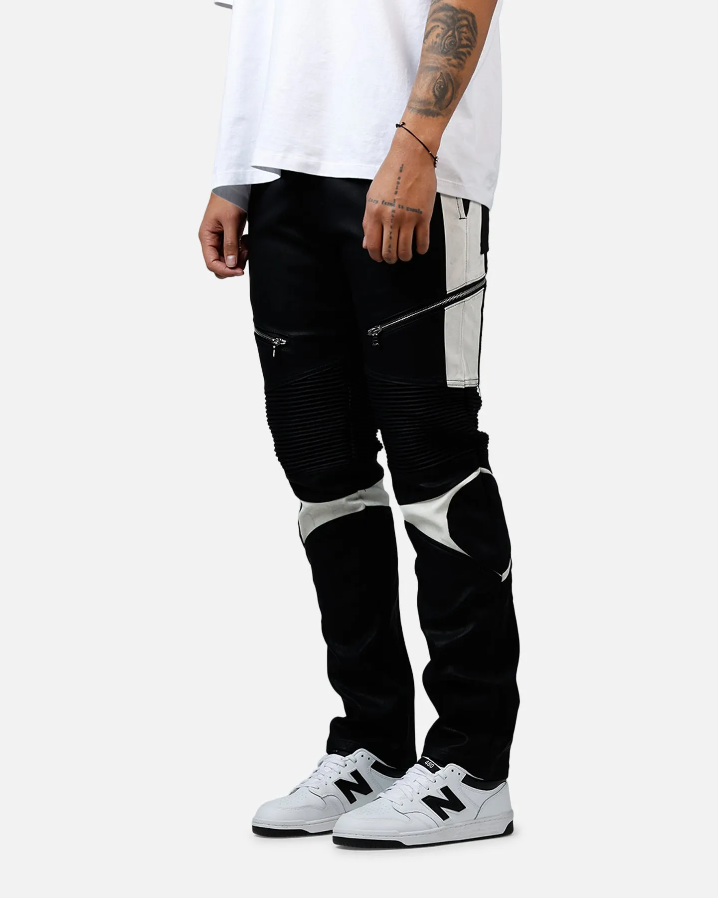 MNML D728 Moto Space Pants Black
