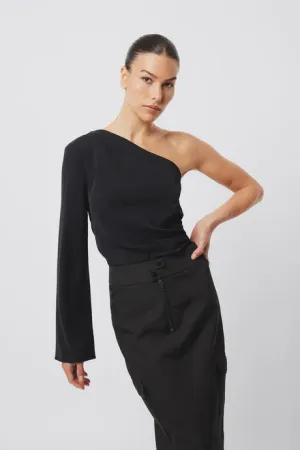 Novel Top - Black