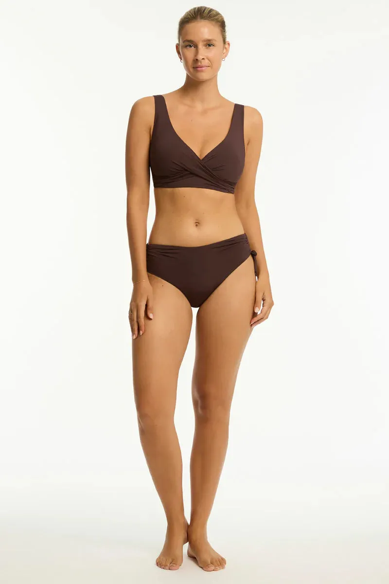 Sea Level Essentials Edit Cross Front in Cocoa