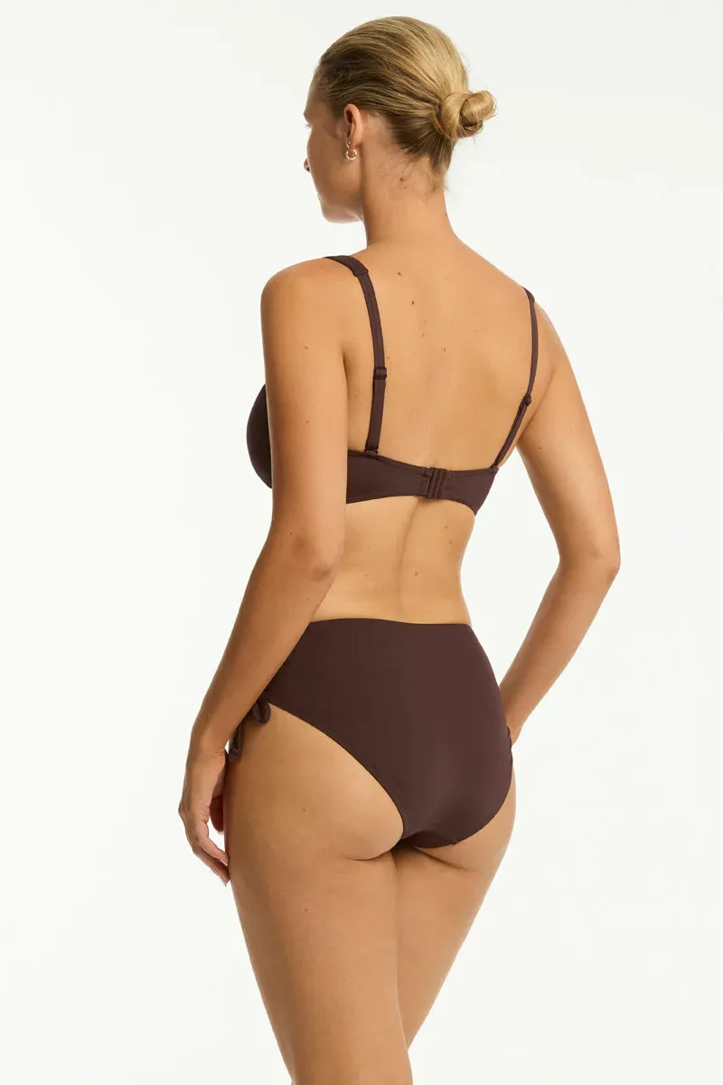 Sea Level Essentials Edit Cross Front in Cocoa